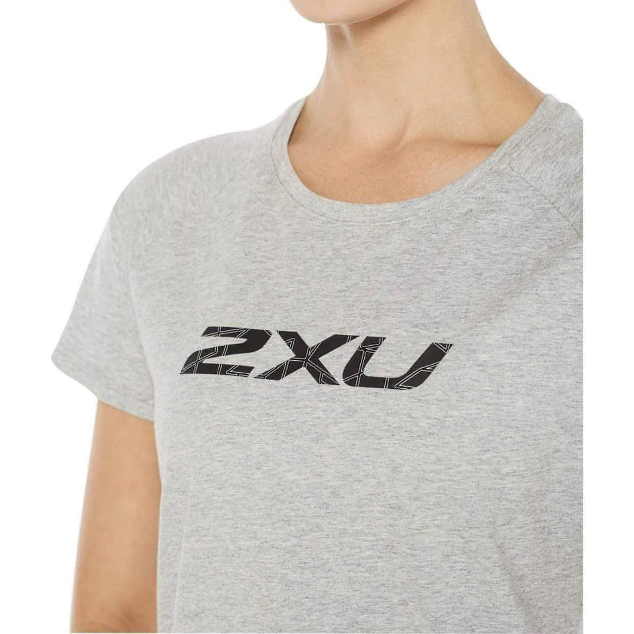 2XU Contender Short Sleeve Womens Running Top - Grey