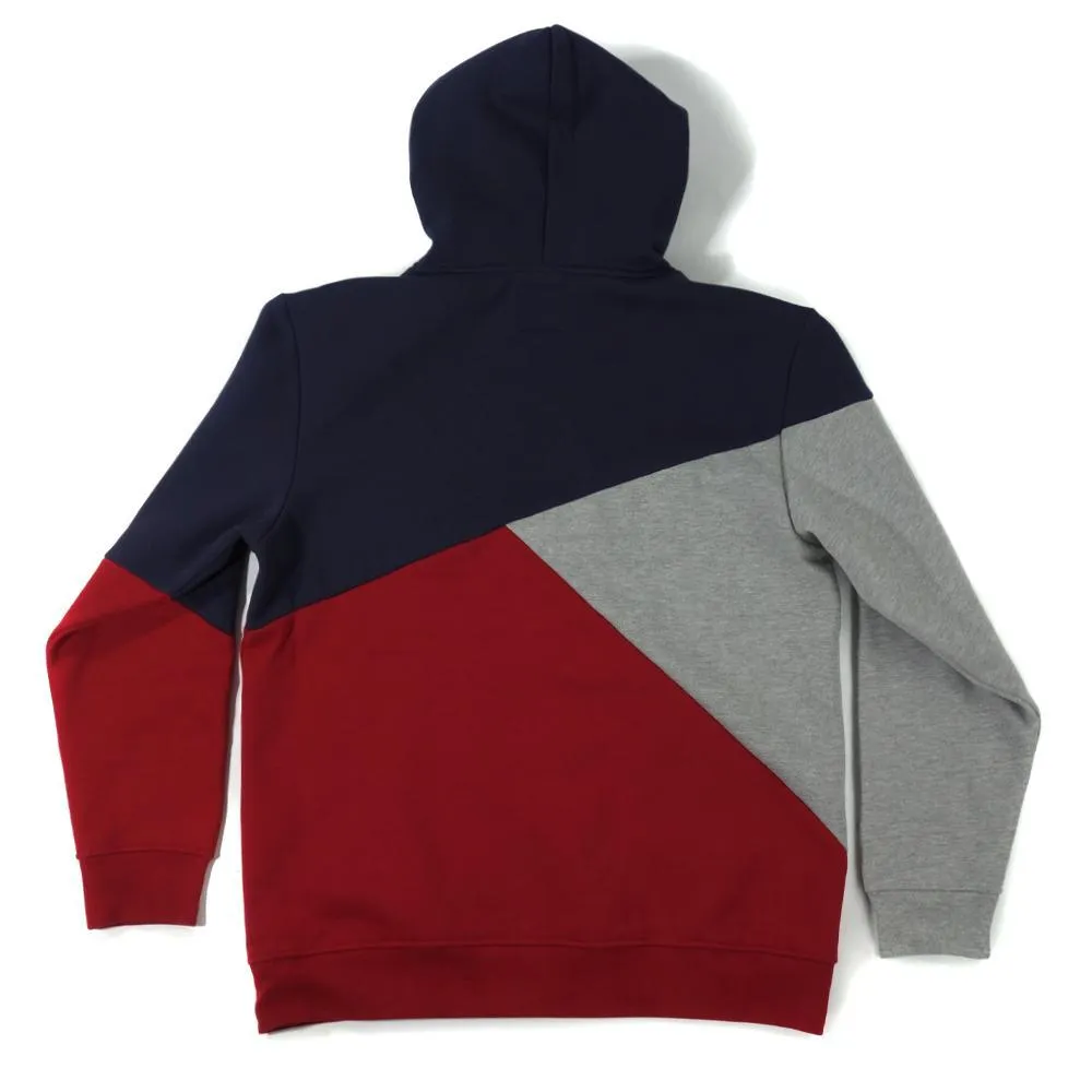 40'S AND SHORTIES SPLIT PERSONALITY HOODIE -NAVY