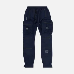 8&9 COMBAT NYLON PANT IRIDESCENT NAVY