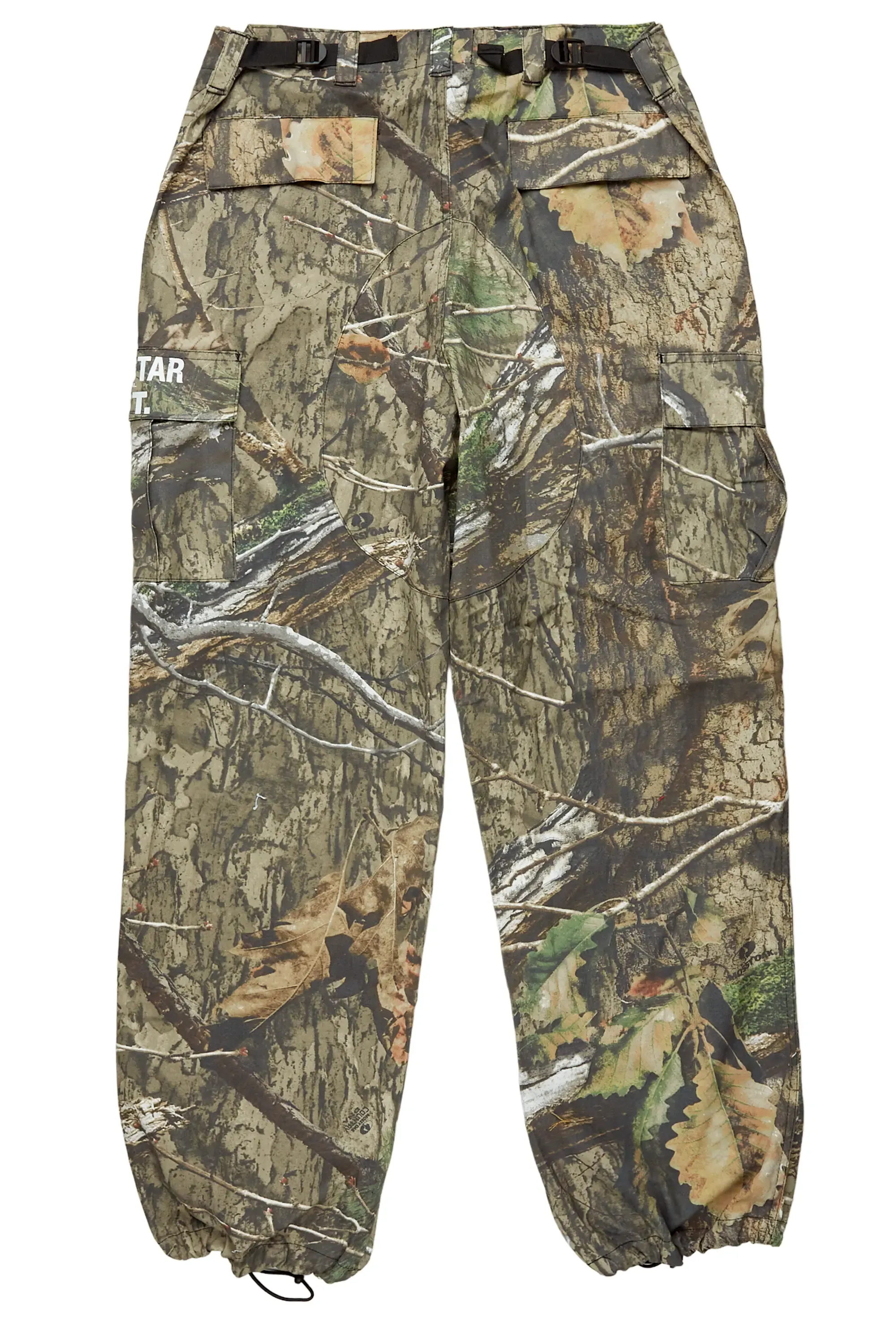 Acko Green Tree Camo Cargo Graphic Pants