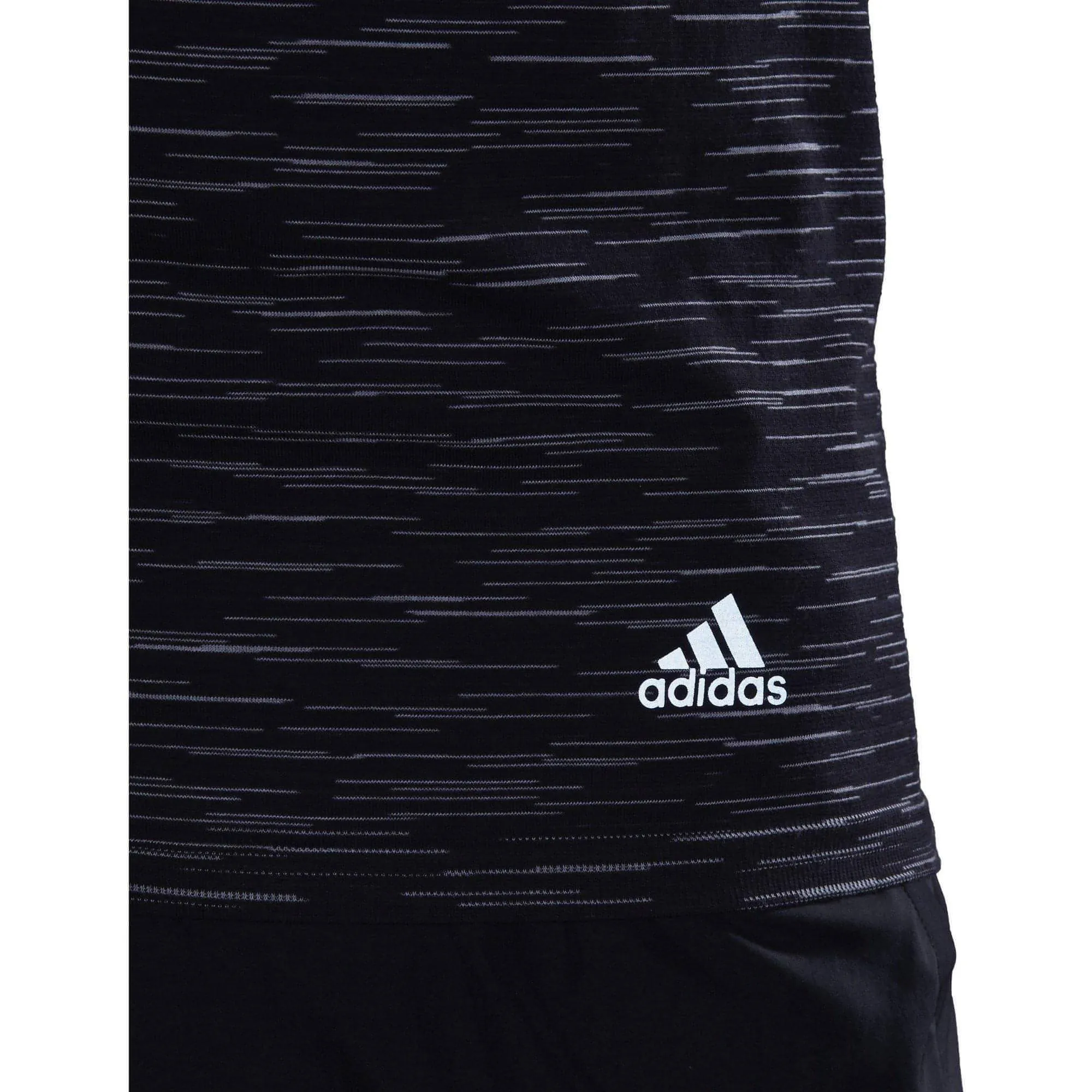 adidas 25-7 Decode Short Sleeve Mens Running Top - Black