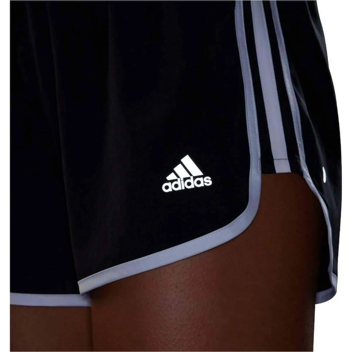 adidas 3 Inch Marathon 20 Womens Running Shorts - Black