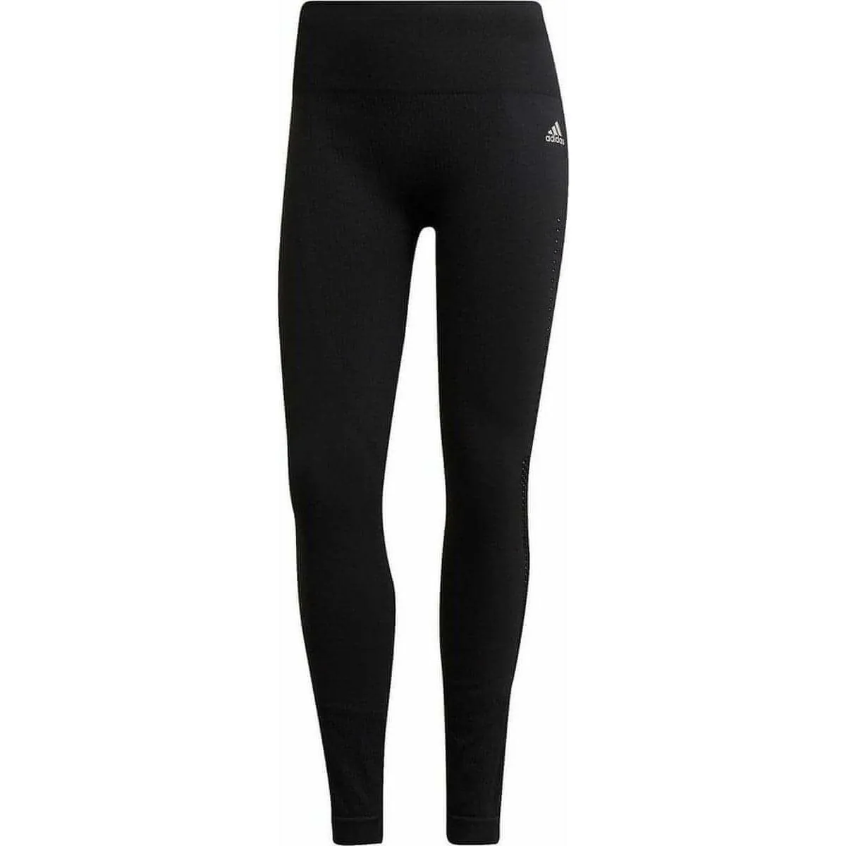 adidas AeroKnit Womens 7/8 Running Tights - Black