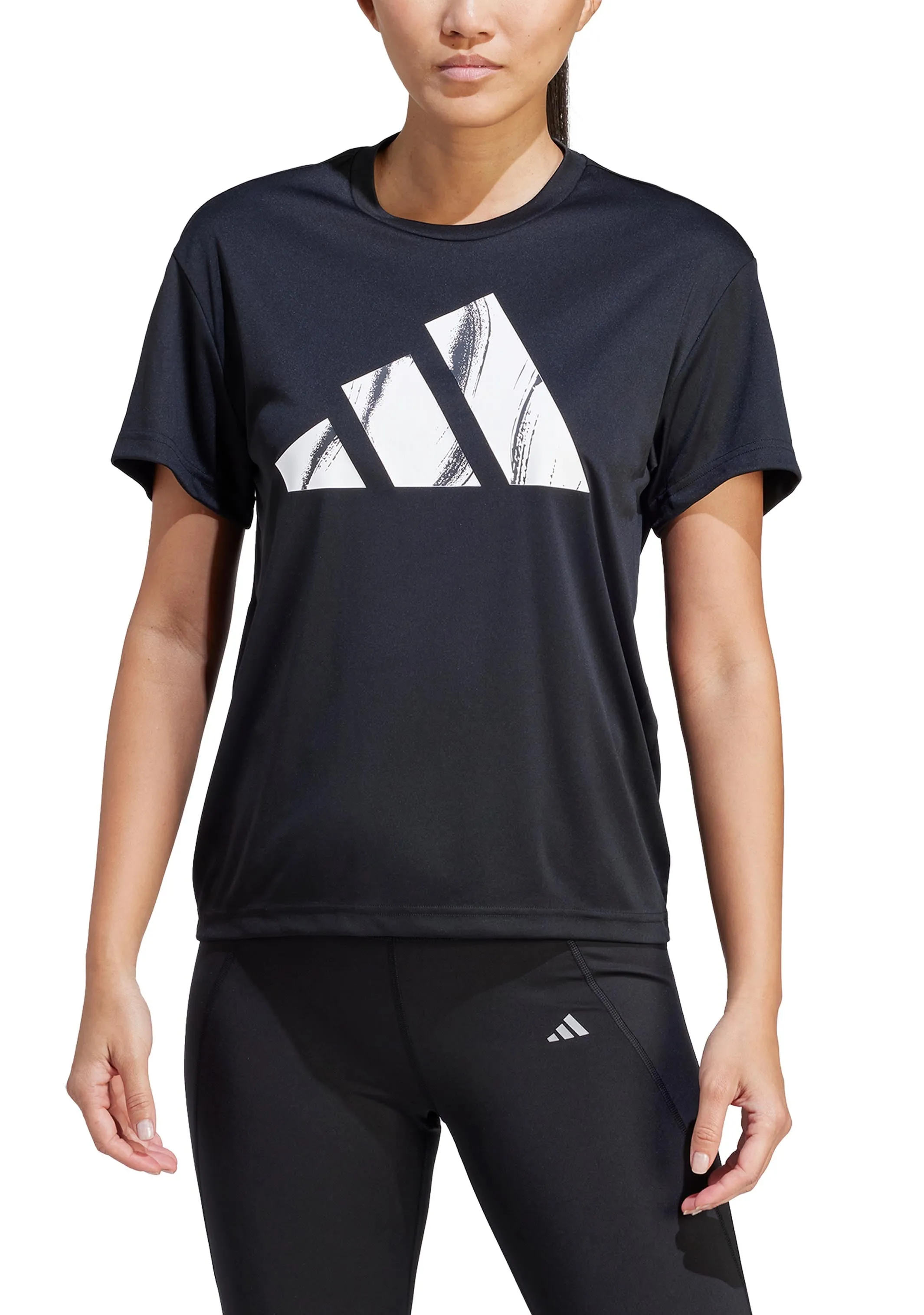 Adidas Womens Run It Brand Love T-Shirt <br> HY6970