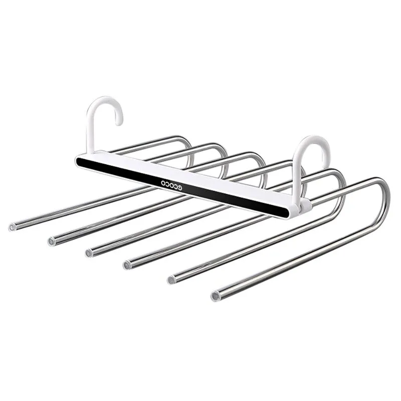 Adjustable Pants Rack Clothes Organizer