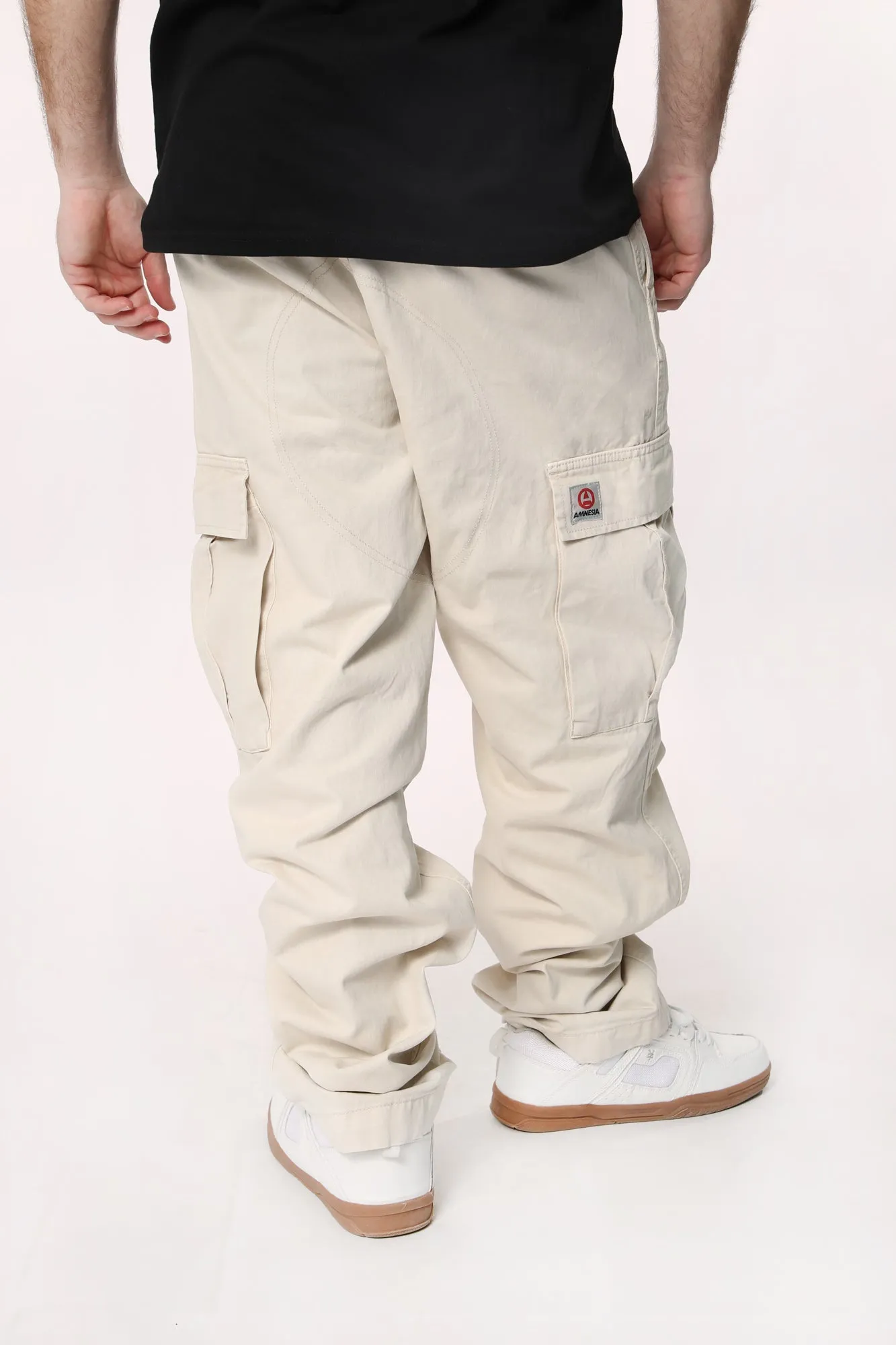 Amnesia Mens Cotton Cargo Pant