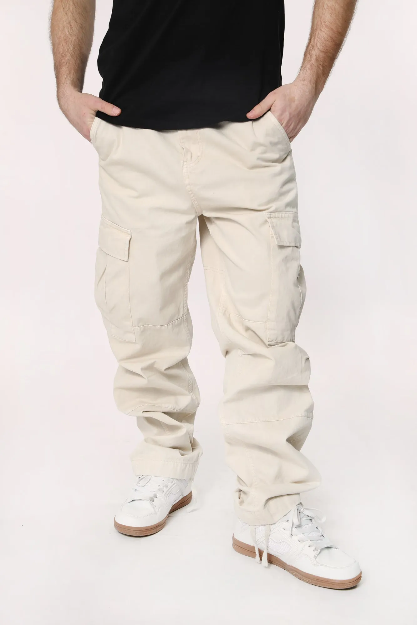 Amnesia Mens Cotton Cargo Pant