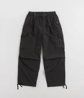 and wander Oversized Cargo Pants - Black