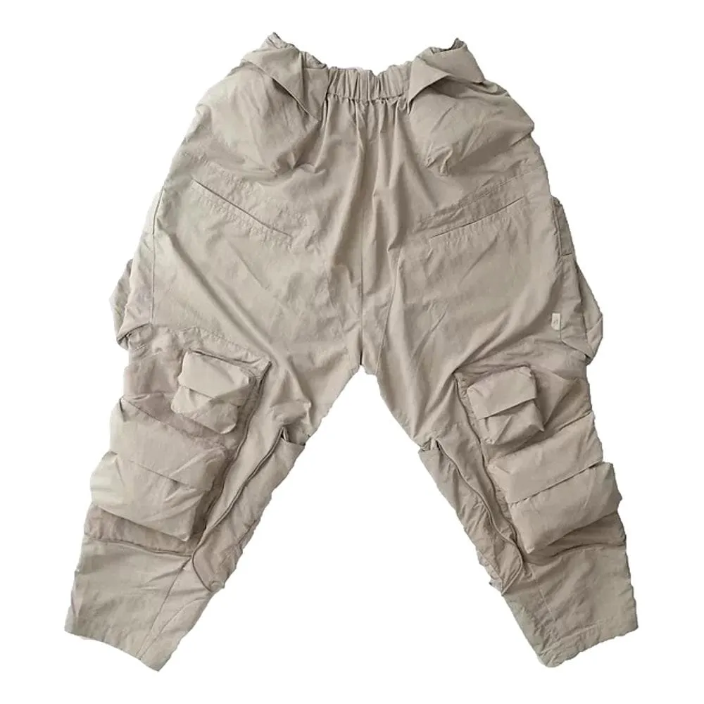 ARCHIVAL REINVENT TEFLON ARCHIVAL SWITCHABLE COVER PANTS-BEIGE