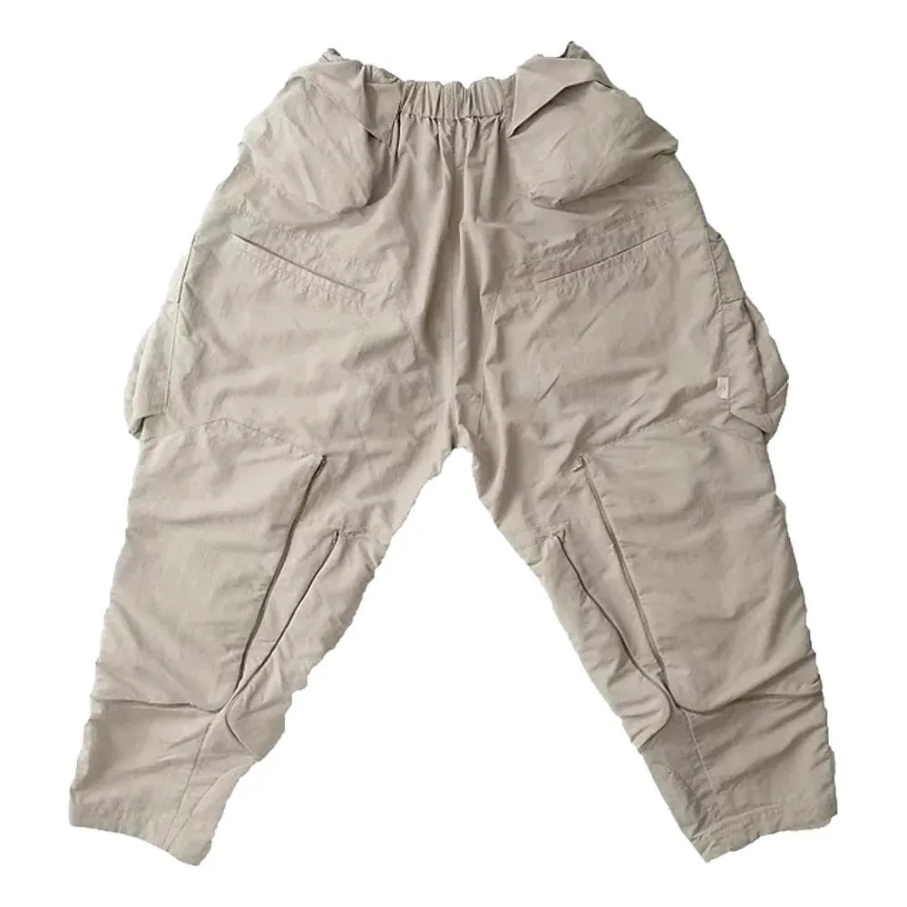 ARCHIVAL REINVENT TEFLON ARCHIVAL SWITCHABLE COVER PANTS-BEIGE