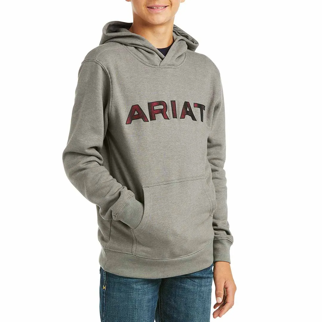 Ariat Boys' Letter Logo Graphic Hoodie