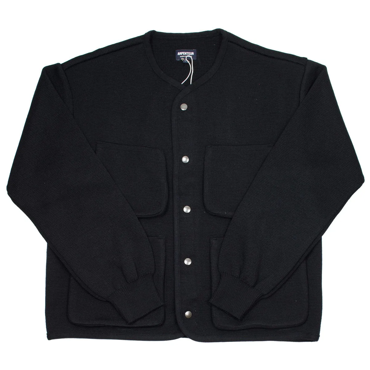 Arpenteur - George Cardigan - Black