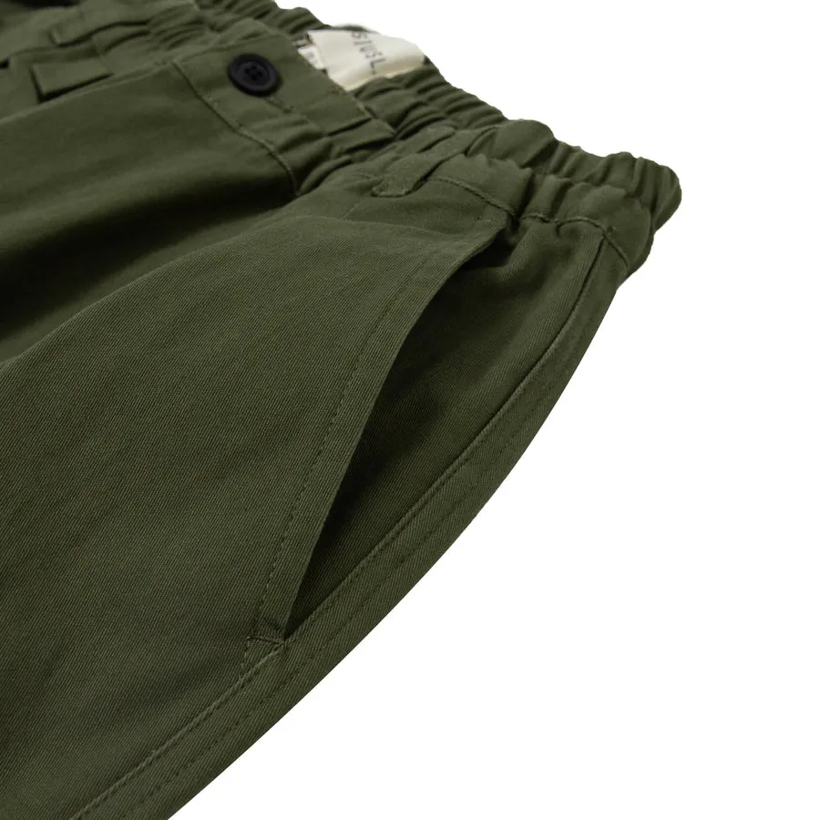 A[S]USL SIGNATURE PANTS-LIGHT OLIVE