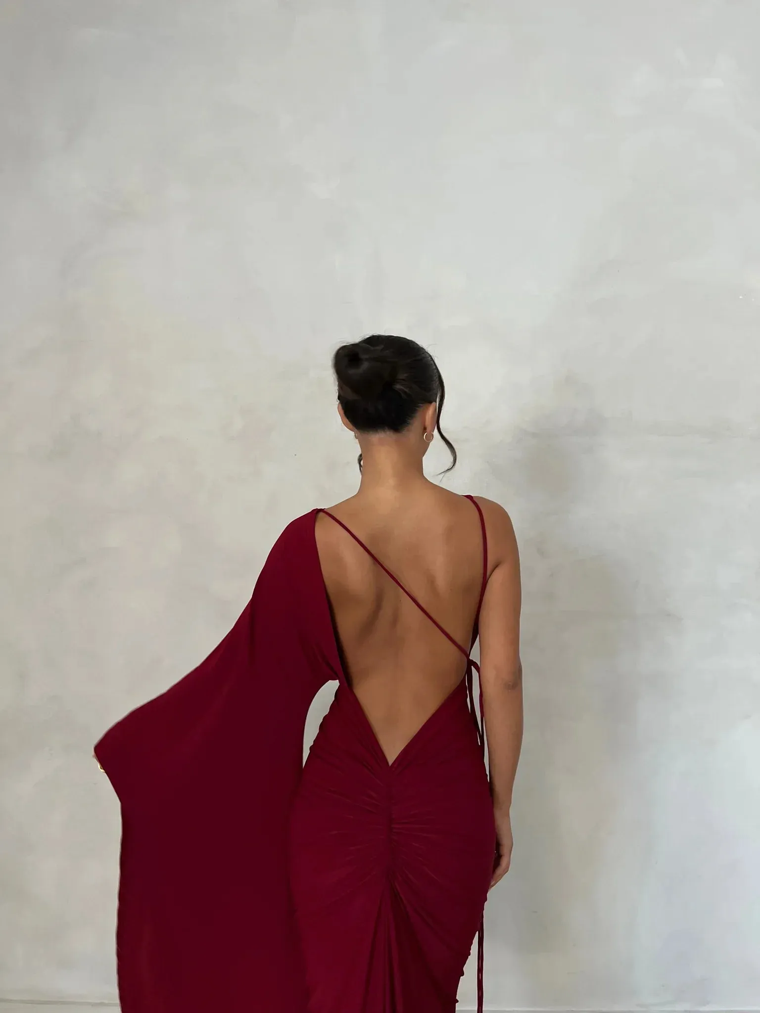 Athena Gown - Wine