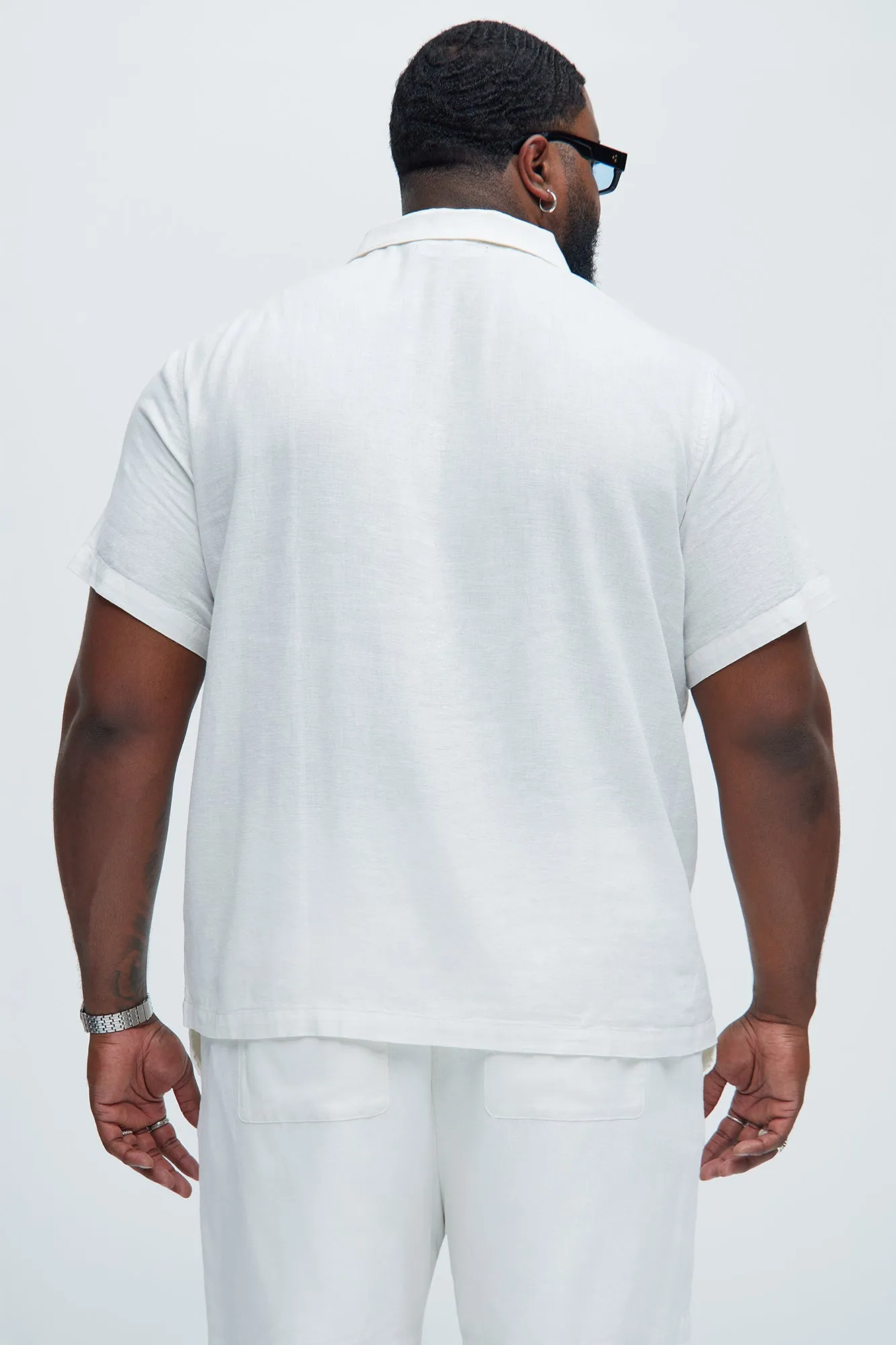 Bahamas Linen Shirt - White