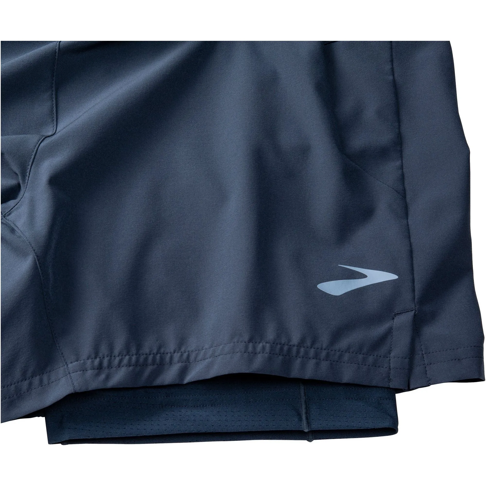 Brooks Sherpa 2 In 1 Mens Running Shorts - Blue