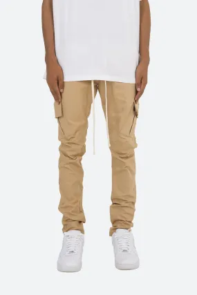 Cargo Drawcord II Pants - Khaki