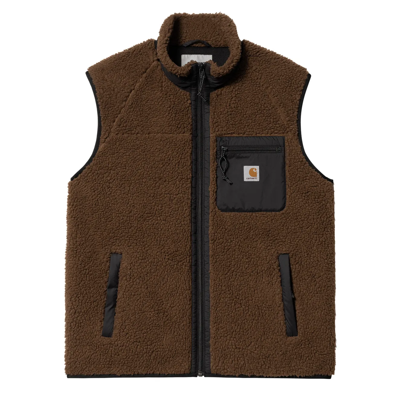 Carhartt WIP Prentis Vest Liner Deep H Brown / Black