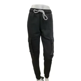 Champion Fleece Cargo Pants with cuff 216609 CHA KK001 NBK black