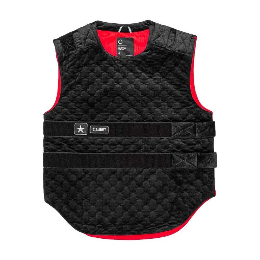 CLOT TEE VELCRO VEST-BLACK