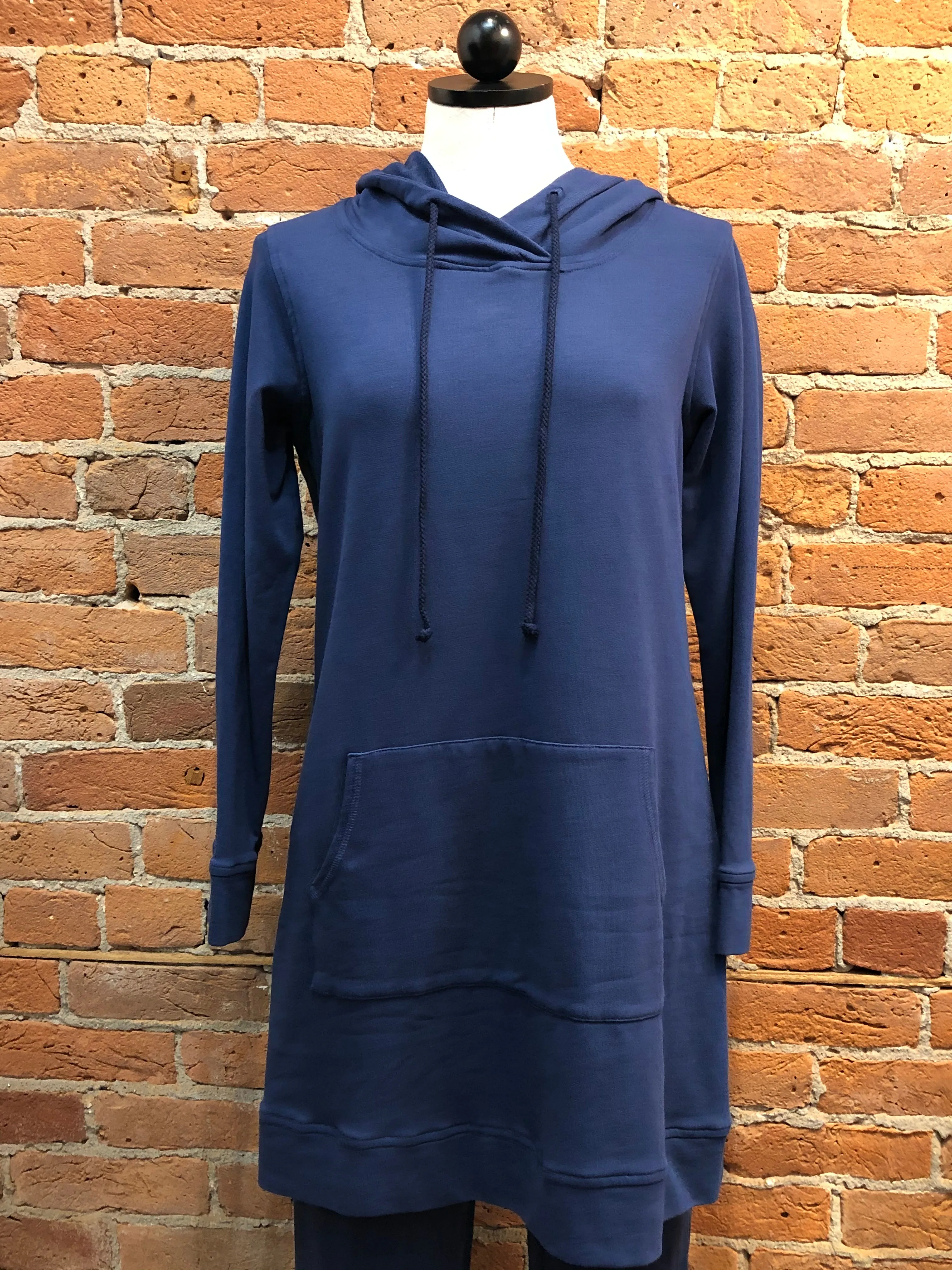 CMC hoodie tunic, front-pocket