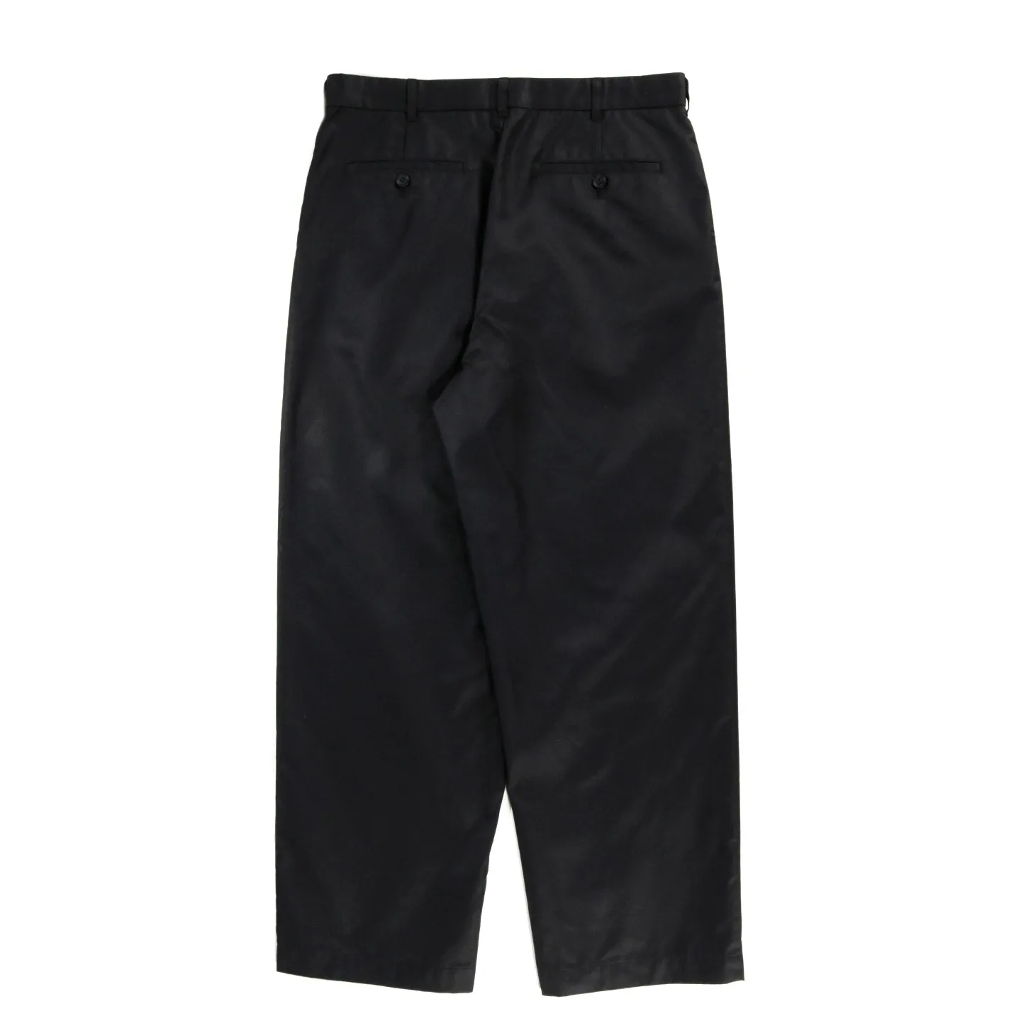 COMME DES GARCONS HOMME P006 WIDE CHINO PANT BLACK