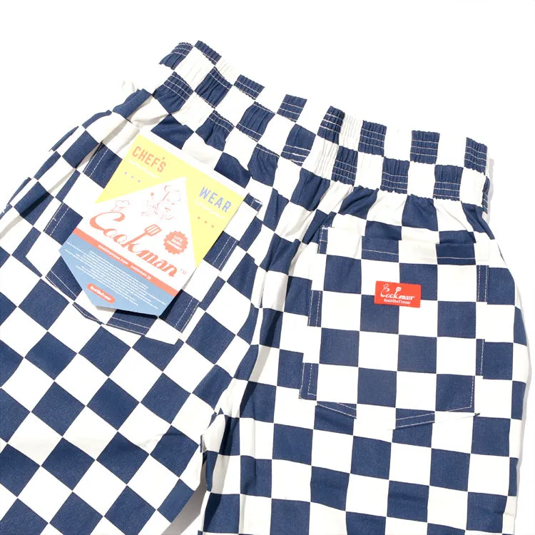 Cookman Chef Pants - Checker : Navy