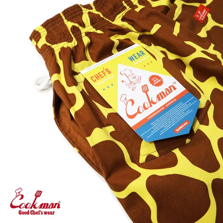 Cookman Chef Pants - Giraffe