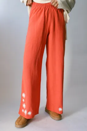 Coral Foral Pant