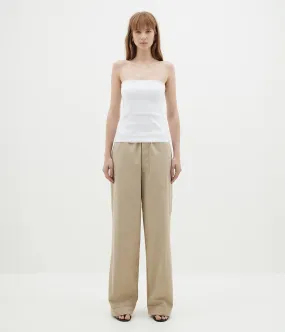 COTTON SUMMER PANT- TAN