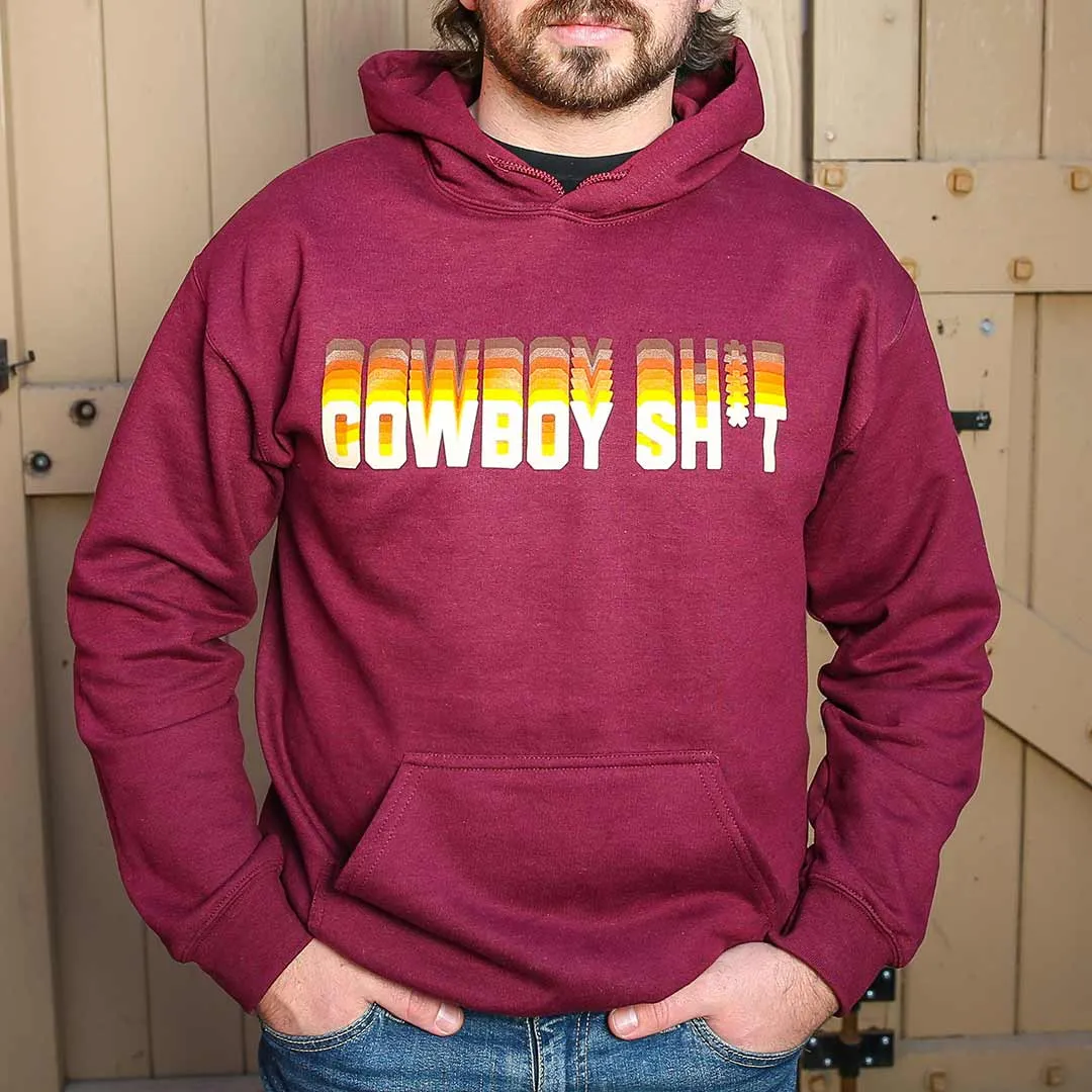 Cowboy Sh!t Men's Steppin' Hoodie