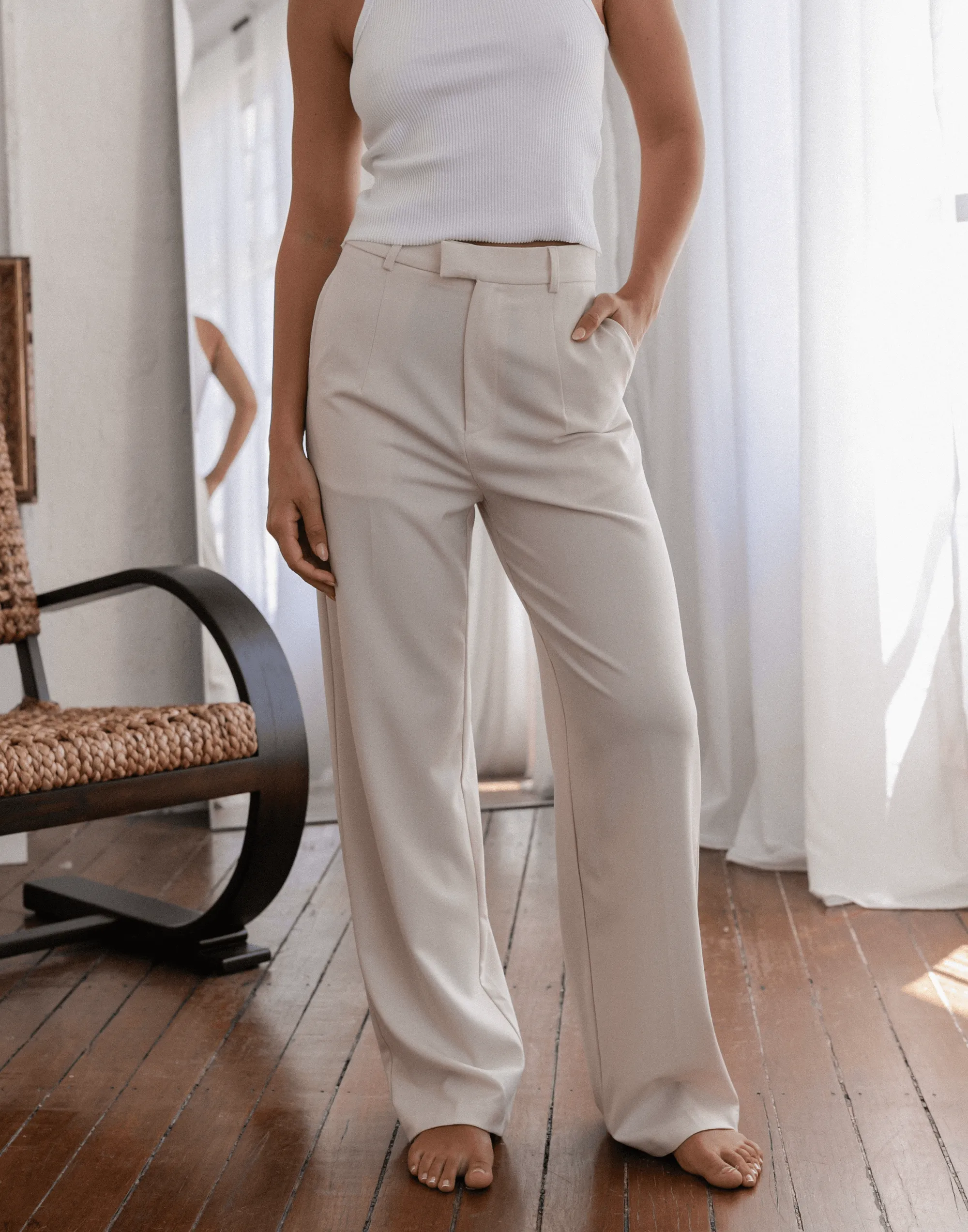 Dawnson Pants (Cream)