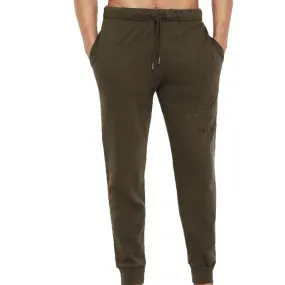 Diesel UMLB Peter Logo Jogging Bottoms - Military Green