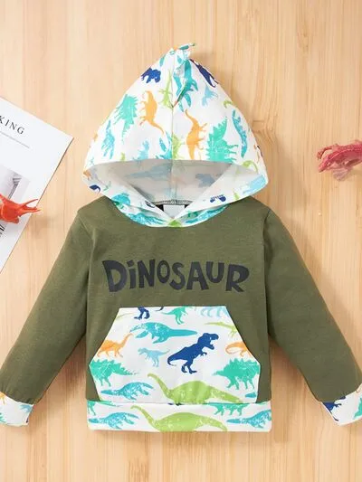 DINOSAUR Hoodie and Pants Set