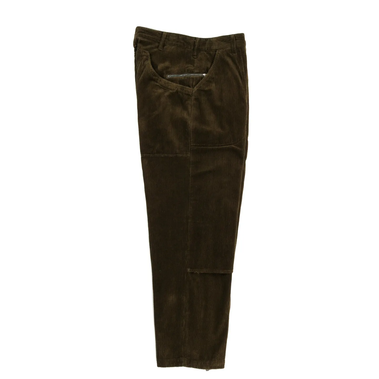 ENGINEERED GARMENTS CLIMBING PANT OLIVE COTTON 8W CORDUROY