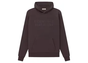 Fear of God Essentials Hoodie Plum