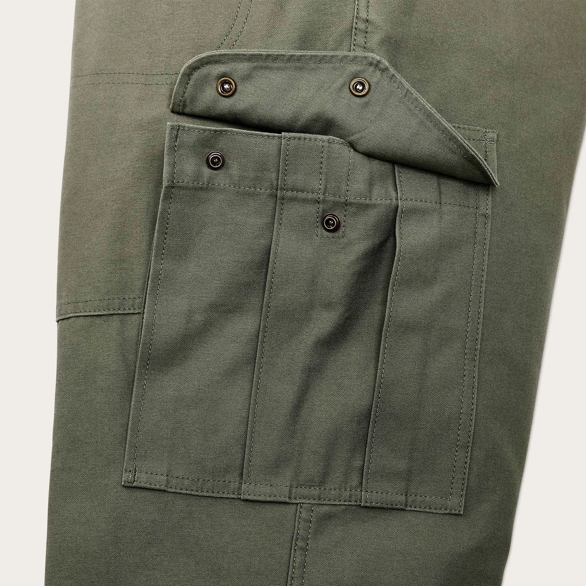 Field Cargo Pants, Washed Fatigue Green