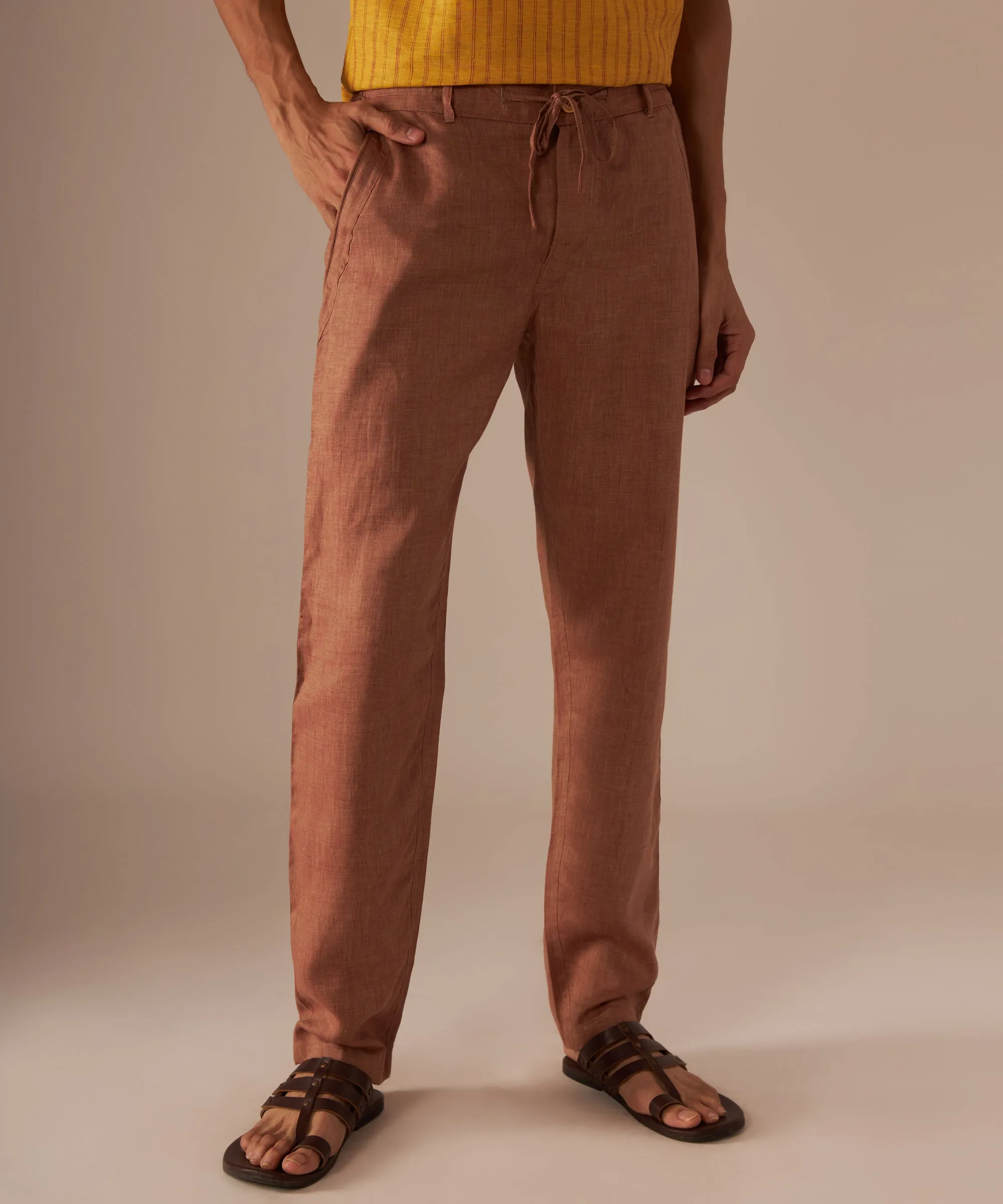 Ginger Linen Pants