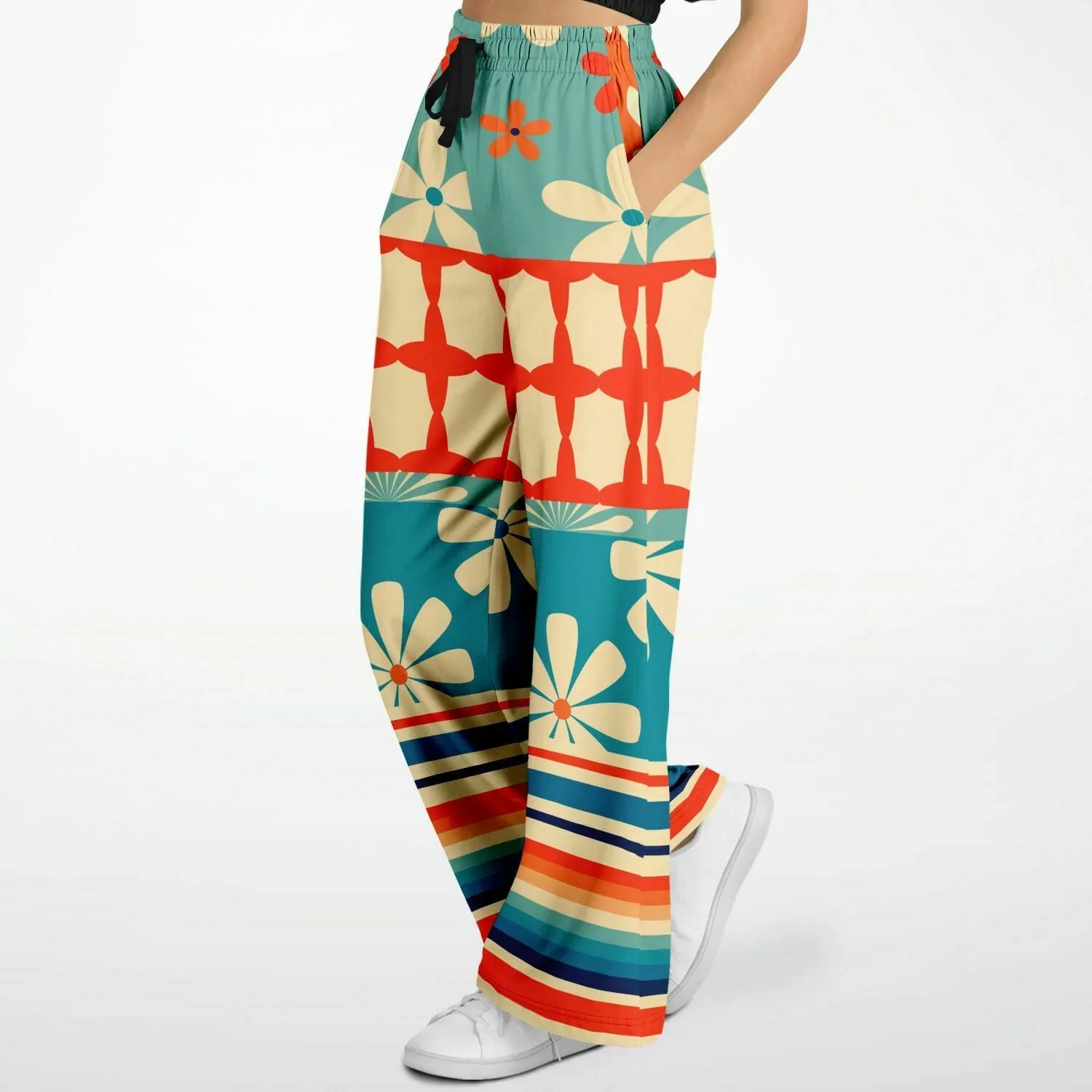 Ima Wallflower Eco-Poly Stretchy Phat Bellbottoms