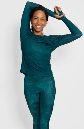 Jade Women's Merino Wool Long Sleeve Run Top