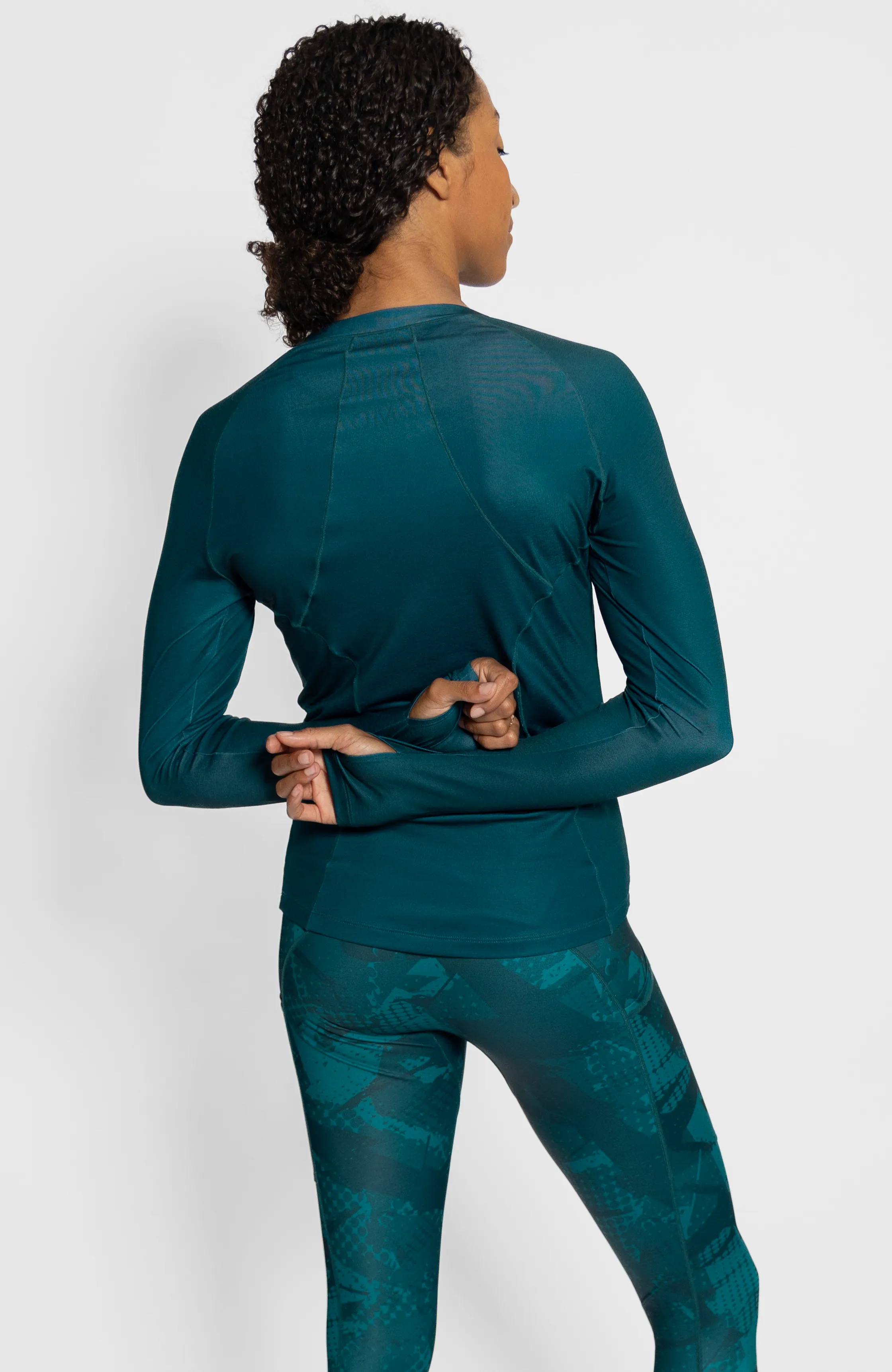 Jade Women's Merino Wool Long Sleeve Run Top