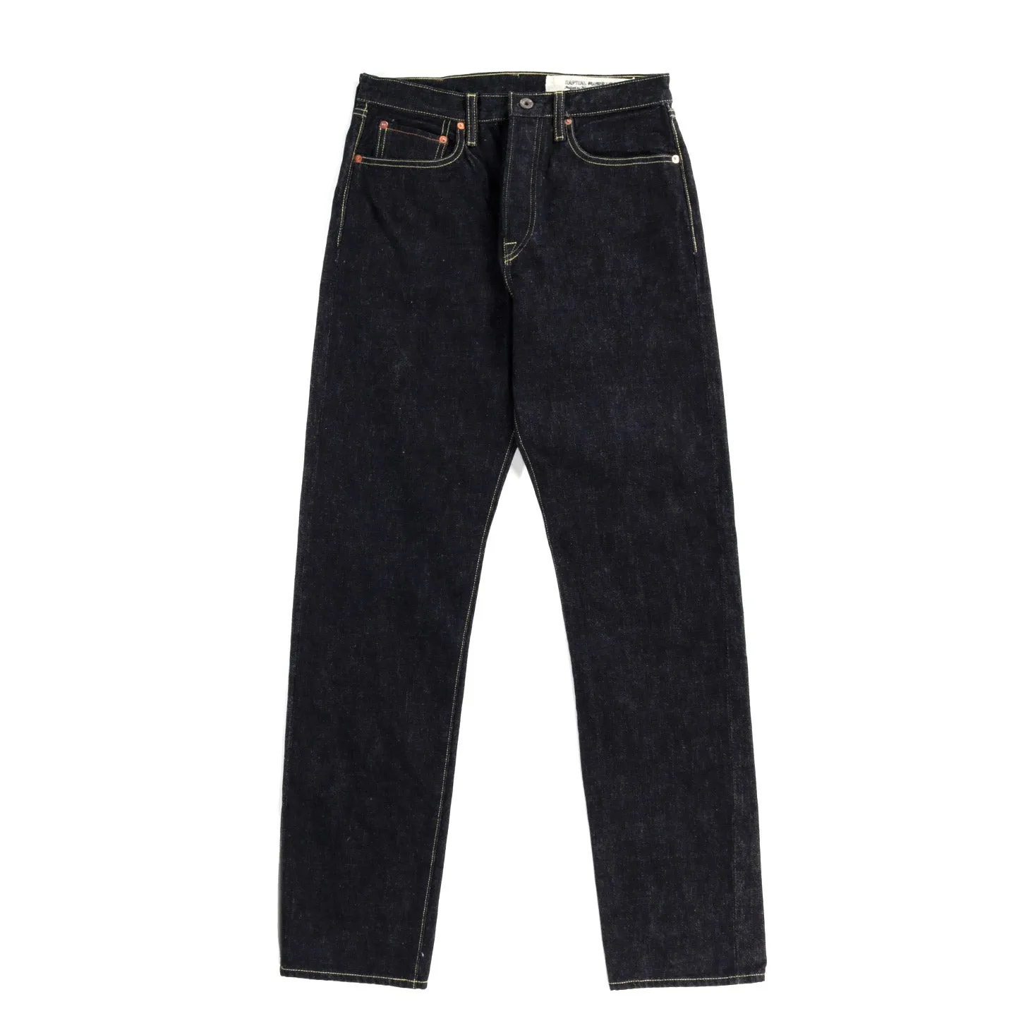 KAPITAL 14OZ DENIM 5P MONKEY CISCO ONE WASH