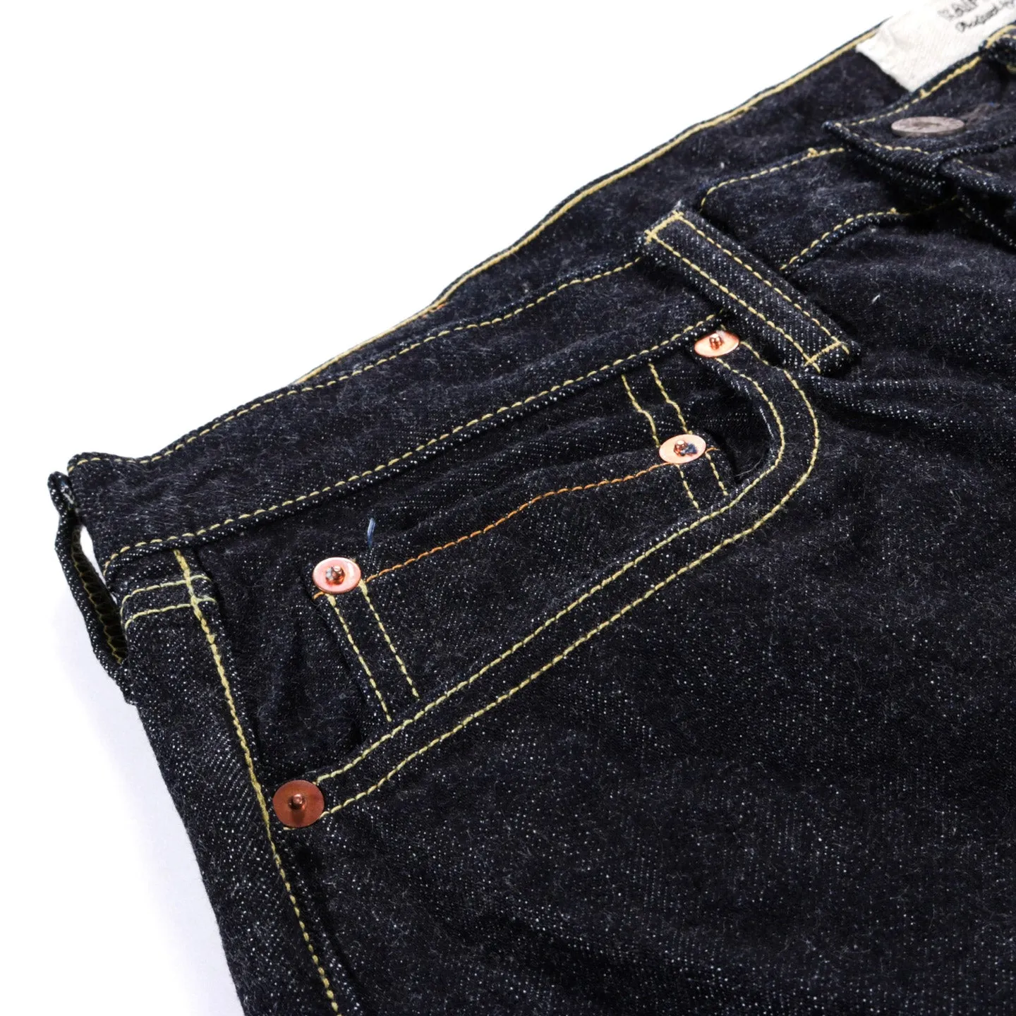 KAPITAL 14OZ DENIM 5P MONKEY CISCO ONE WASH