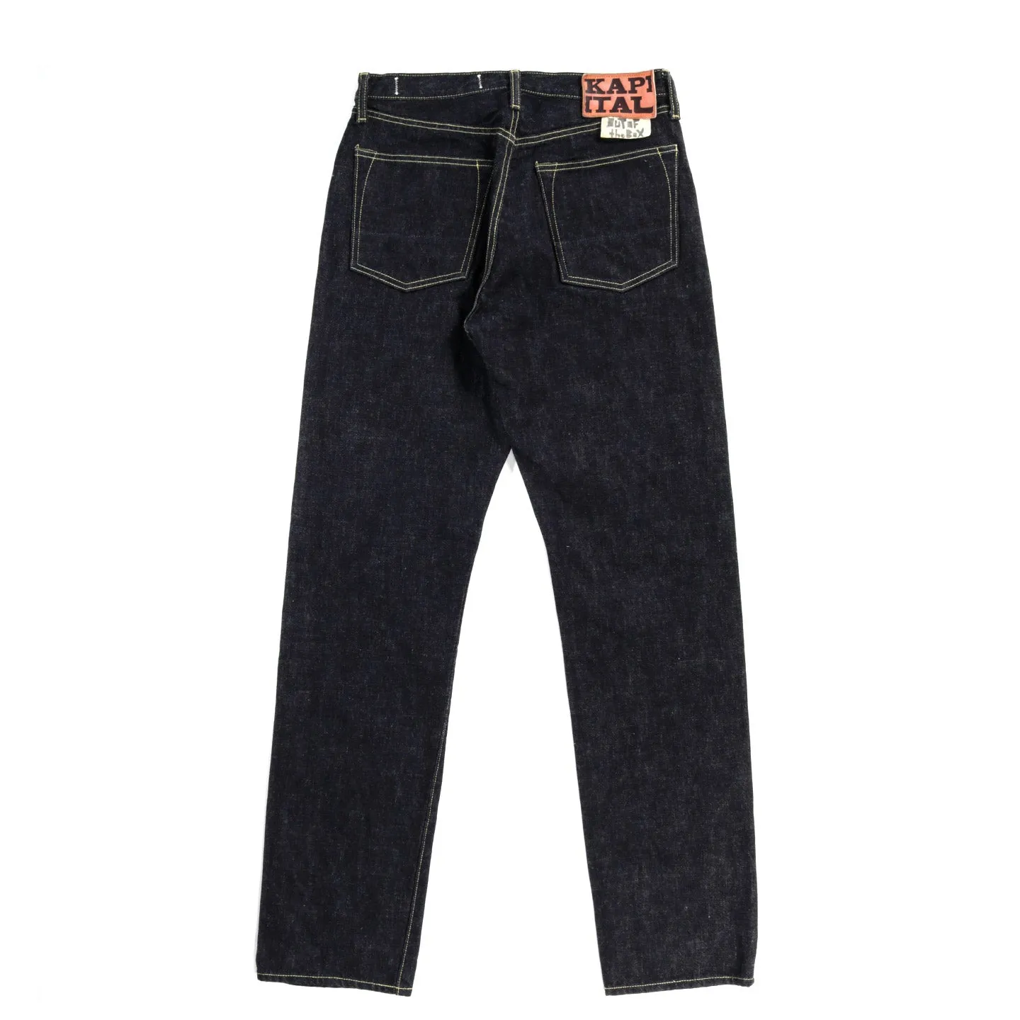 KAPITAL 14OZ DENIM 5P MONKEY CISCO ONE WASH