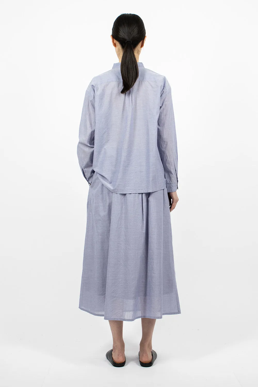 Khadi Skirt Blue