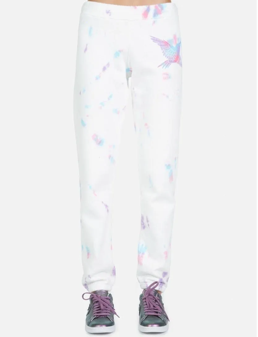 Lauren Moshi Gia Pretty Hummingbird Jogger Pants