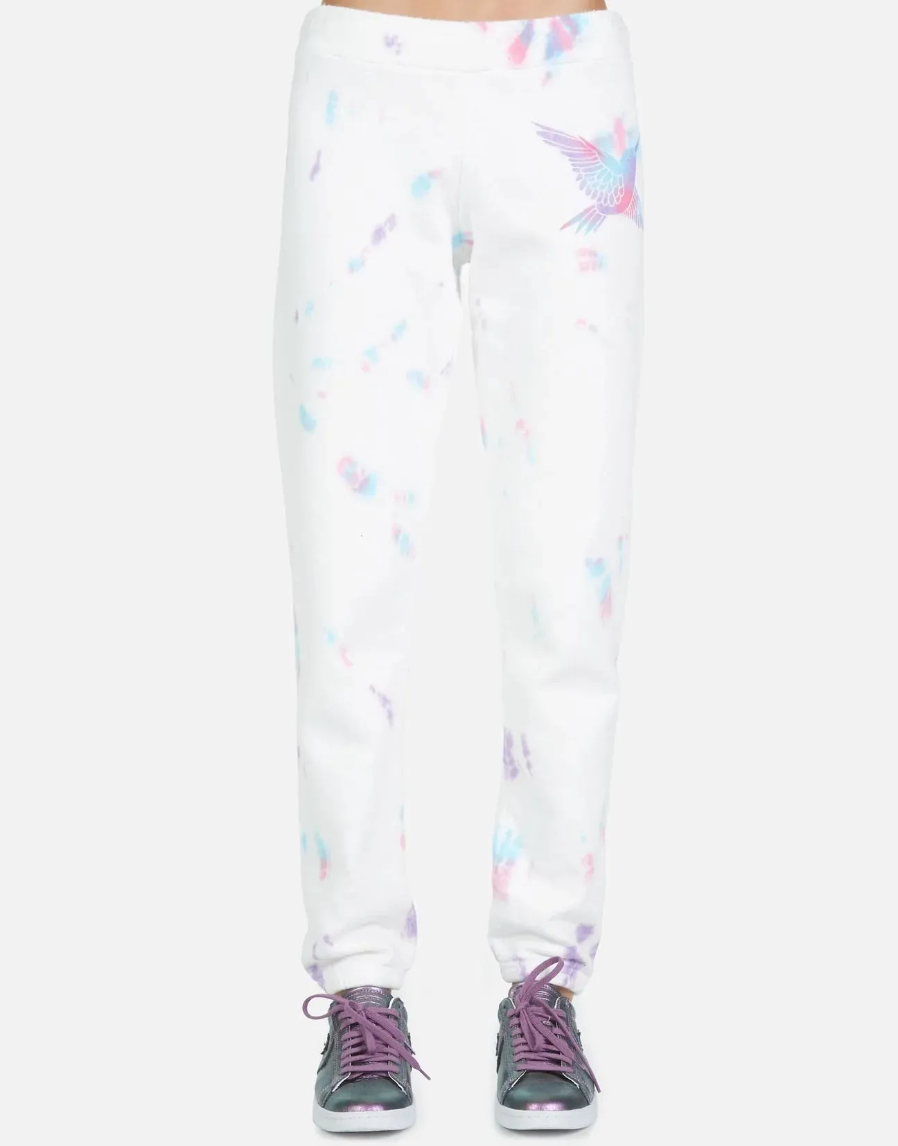 Lauren Moshi Gia Pretty Hummingbird Jogger Pants