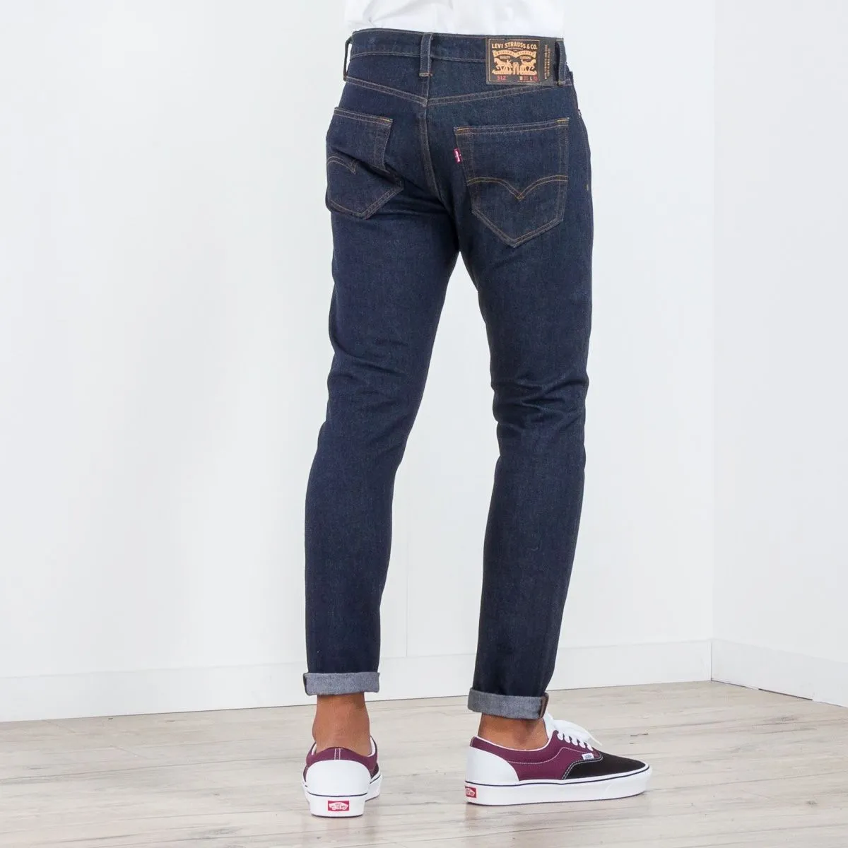 LEVI'S SKATE MENS' 512 SLIM TAPER INDIGO WARP