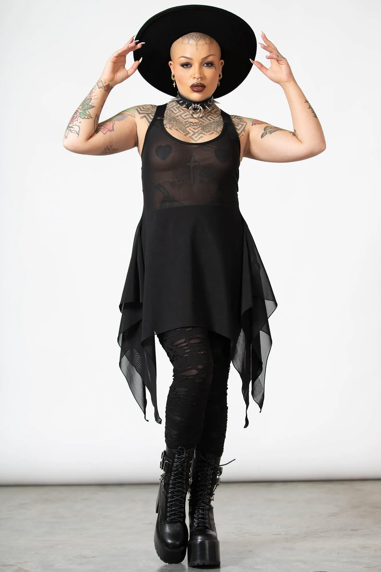 Lilith's Blood Mesh Tunic Vest Resurrect