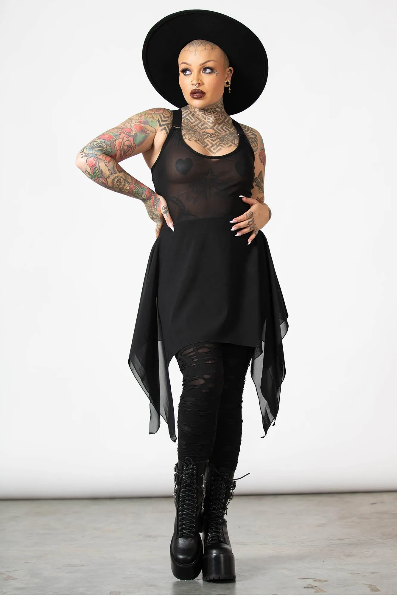 Lilith's Blood Mesh Tunic Vest Resurrect